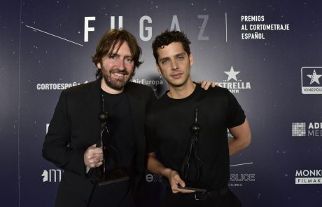 Daniel Sánchez Arévalo y Eduardo Casanova Premios Fugaz 2019