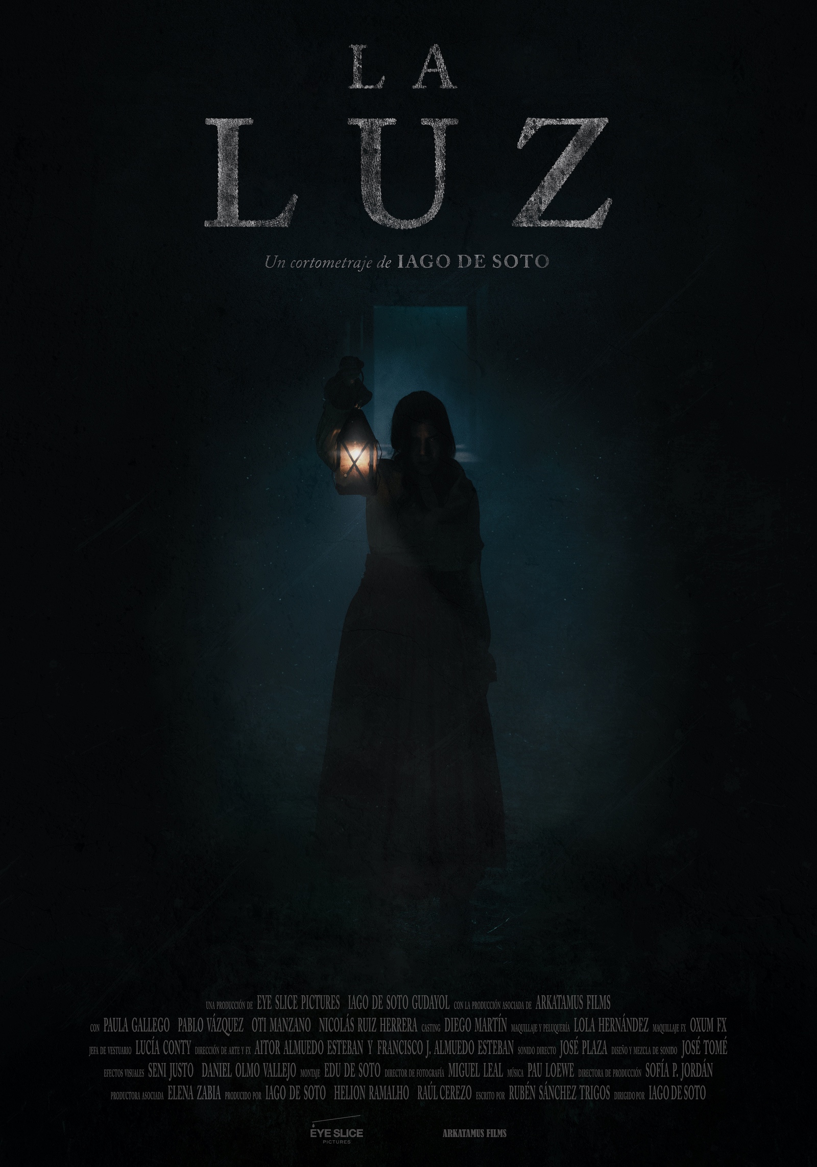 Cartel cortometraje La Luz, dirigido por Iago de Soto